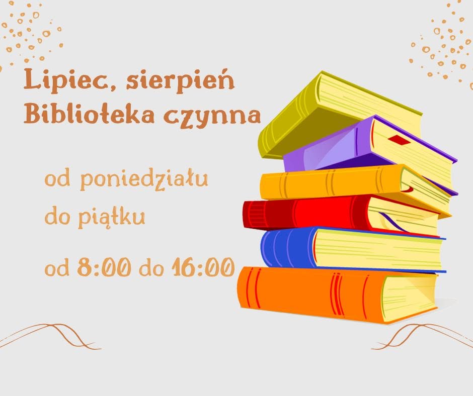 Wakacyjne godziny pracy