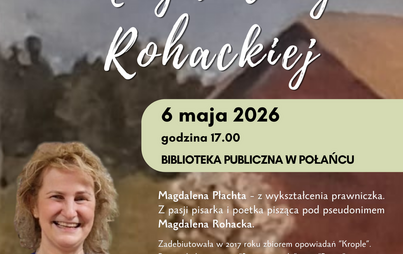 Zdjęcie do Promocja książki Magdalena Rohackiej