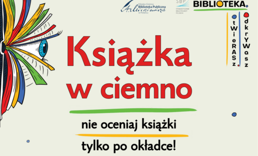 Zdjęcie do Książka w ciemno