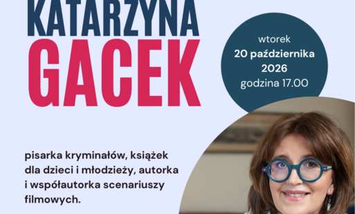 Zdjęcie do Spotkanie autorskie z Katarzyną Gacek
