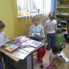 Spotkanie przedszkolaków w Filii Bibliotecznej w Ruszczy