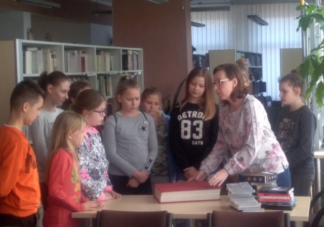 Wycieczka uczniów ze Zrębina i Połańca